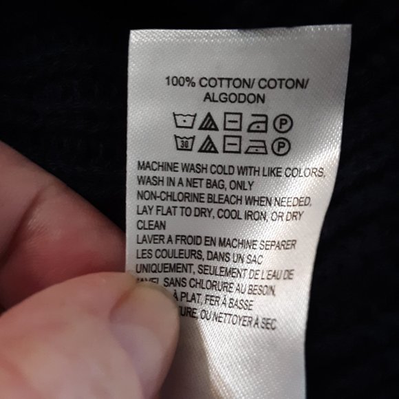 On Trend Lucky Brand Reversible Sweater Sz XS - Picture 8 of 15